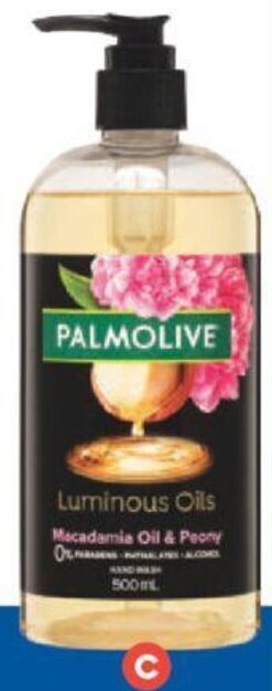 Foodland Palmolive Luminous Oils Liquid Hand Wash Pump 500ml offer