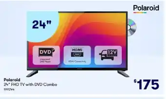 BIG W Polaroid 24" FHD TV with DVD Combo offer