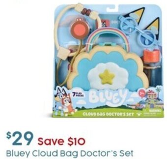 Target Bluey Cloud Bag Doctor's Set offer