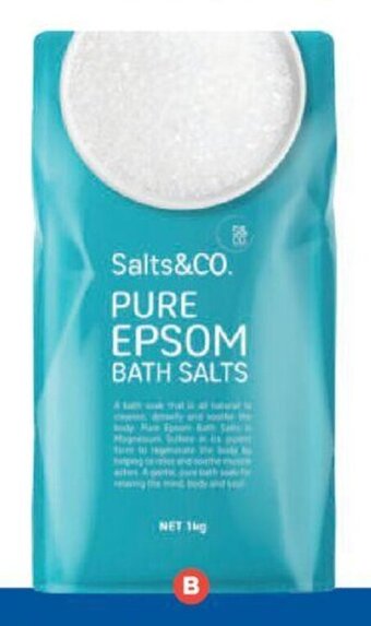 Foodland Salts & Co Magnesium Flakes 750g or Bath Salts 1kg offer