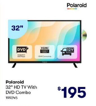 BIG W Polaroid 32" HD TV with DVD Combo offer