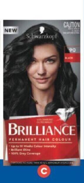 Foodland Schwarzkopf Brilliance Hair Colour 1 Pack offer