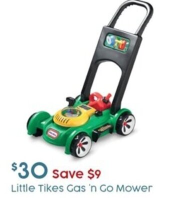 Target Little Tikes Gas 'n Go Mower offer