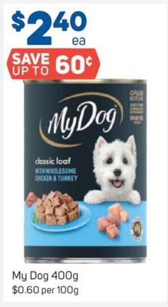 Foodland My Dog 400g offer