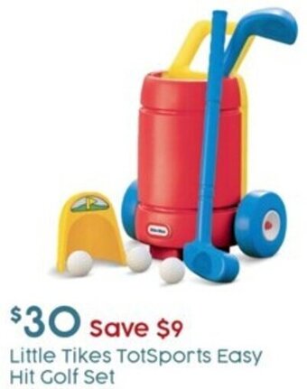 Little Tikes TotSports Easy Hit Golf Set