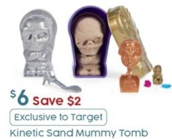 Kinetic Sand Mummy Tomb