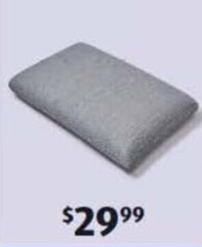 ALDI Charcoal Infused Memory Foam Pillow offer