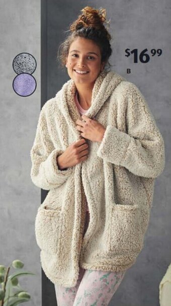 Women's Lounge Cardigan with Hood