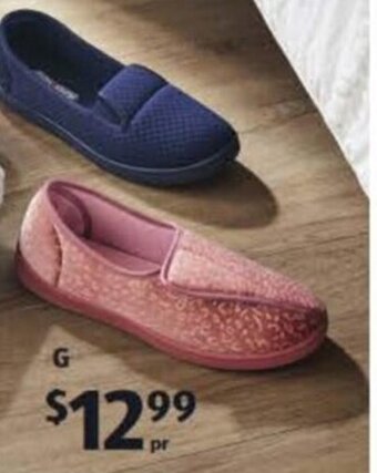 ALDI Women's Comfort Slippers offer