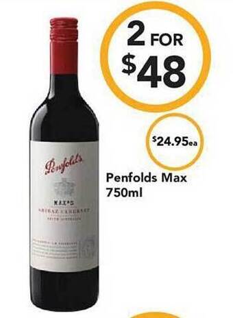 Drakes Penfolds max offer