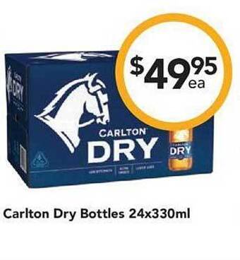 Drakes Carlton dry bottles offer