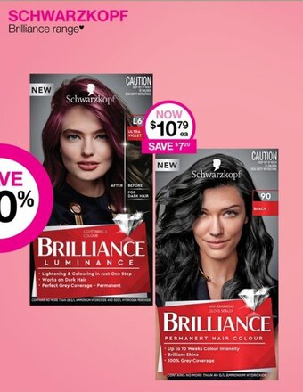 Priceline Schwarzkopf Brilliance range offer
