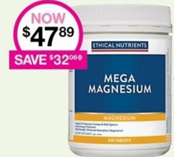 Priceline Ethical Nutrients offer