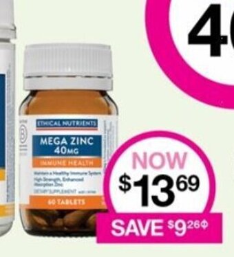 Priceline Ethical Nutrients offer