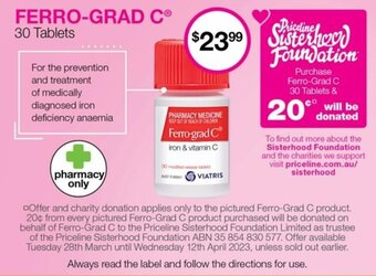 Priceline Ferro-Grad C offer