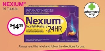 Priceline Nexium offer