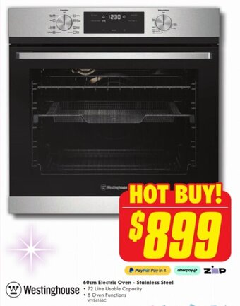 The Good Guys 60cm electric oven - stainless steel offer