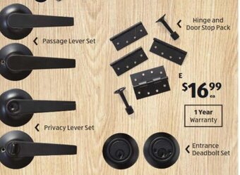 ALDI Assorted Door Hardware offer
