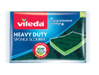 Woolworths Vileda Heavy Duty Sponge Scourer Pk 3 offer