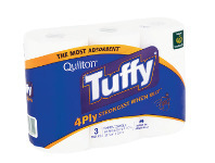 Woolworths Quilton Tuffy Paper Towel Pk 3 offer