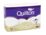 Woolworths Quilton Gold Toilet Tissue Pk 12 offer