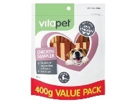 Woolworths Vitapet Jerhigh Variety Dog Treats 400g offer
