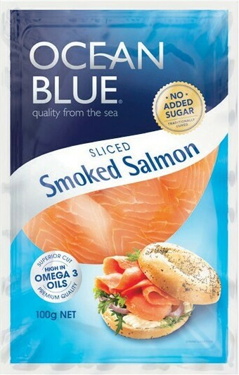 Woolworths Ocean Blue Smoked Salmon 100g offer