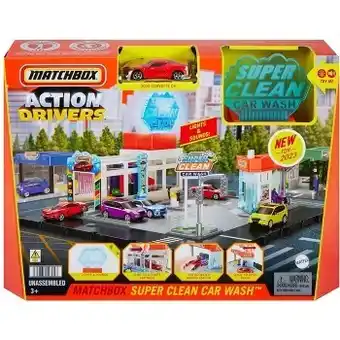 BIG W New matchbox super clean car wash offer
