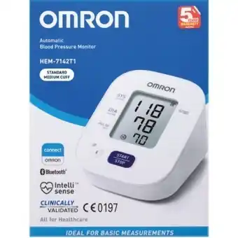Omron blood pressure monitor hem-7142t1