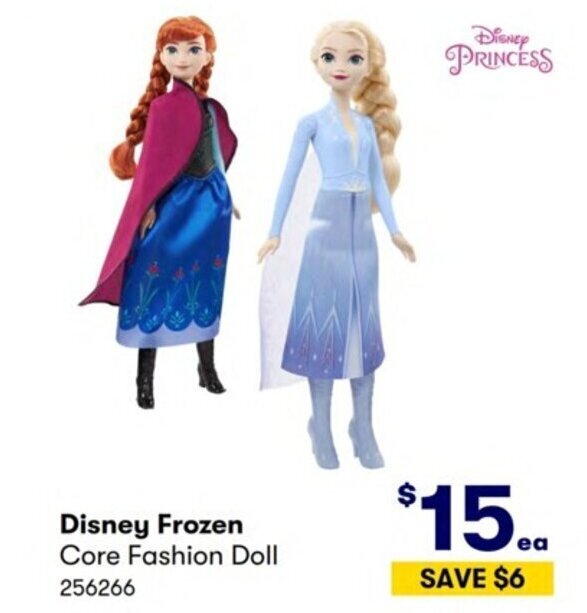 Disney Frozen Core Fashion Doll offer at Costco