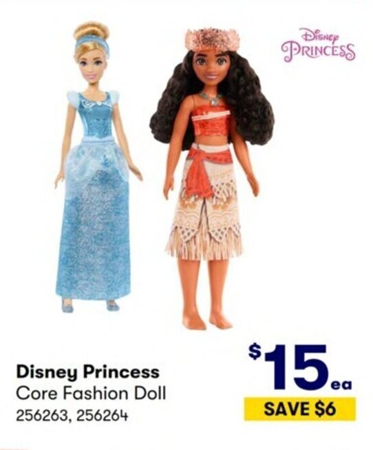 Disney Princess Core Fashion Doll offer at Costco