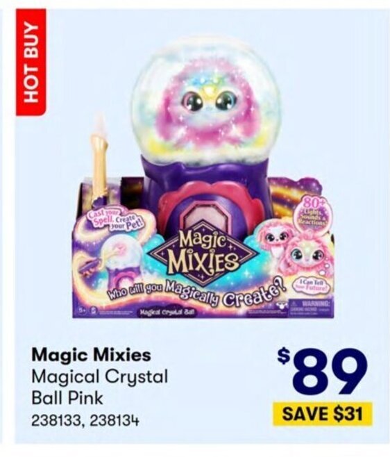 Magic Mixies Magical Crystal Ball Pink offer at Costco