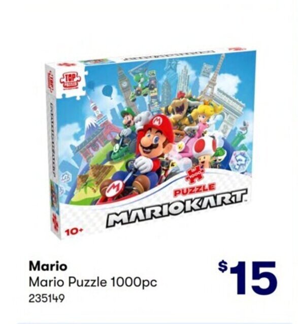 Mario Puzzle 1000pc offer at Costco