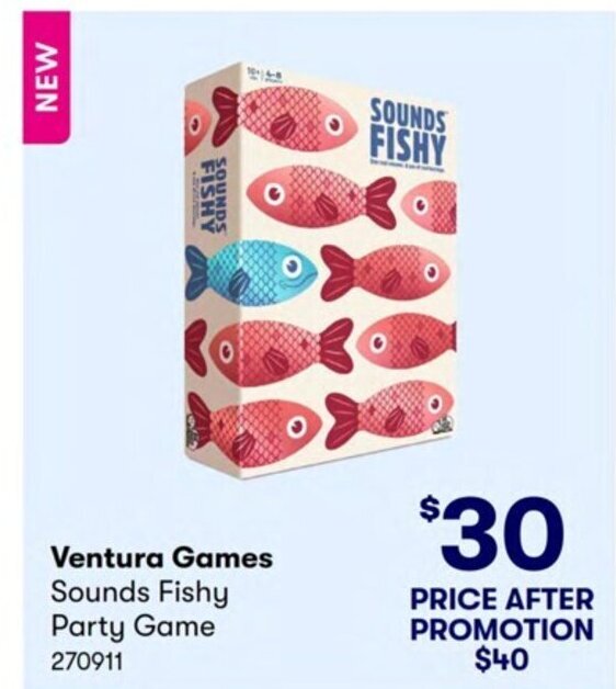 Ventura Games Sounds Fishy Party Game offer at Costco