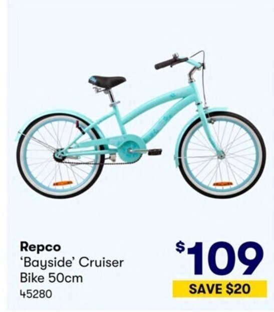 Repco Bayside Cruiser Bike 50cm. offer at Costco