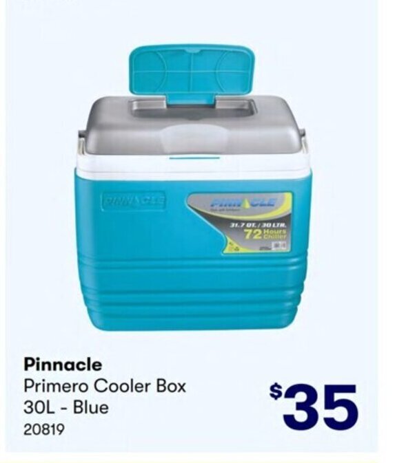Pinnacle Primero Cooler Box 30LBlue offer at Costco