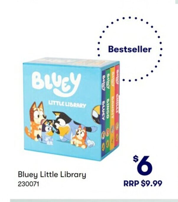 Bluey Little Library offer at Costco