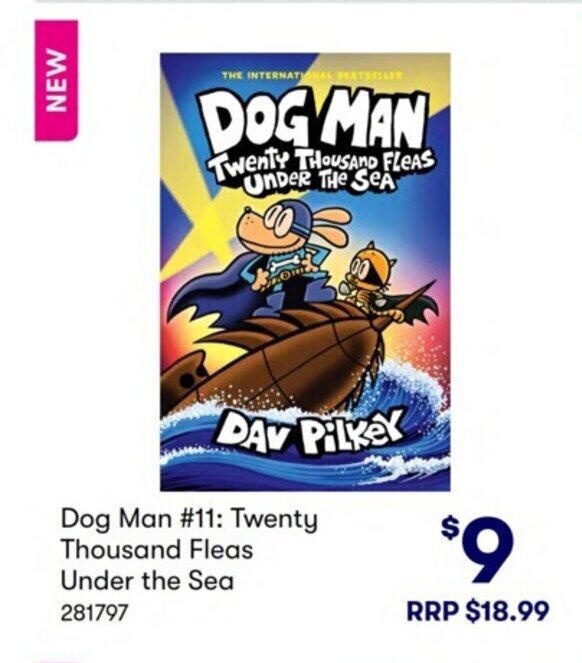 Dog Man 11 Twenty Thousand Fleas Under the Sea offer at Costco