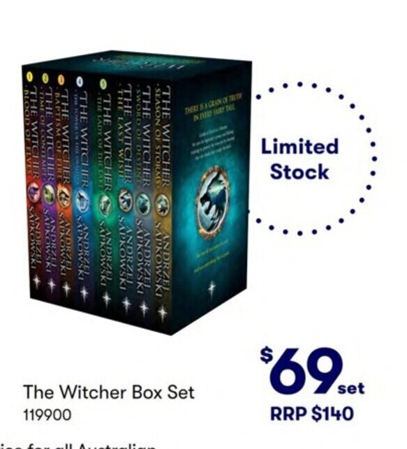 The Witcher Box Set offer at Costco