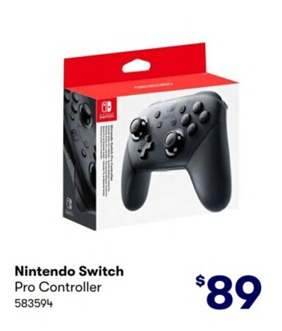 Nintendo Switch Pro Controller offer at Costco