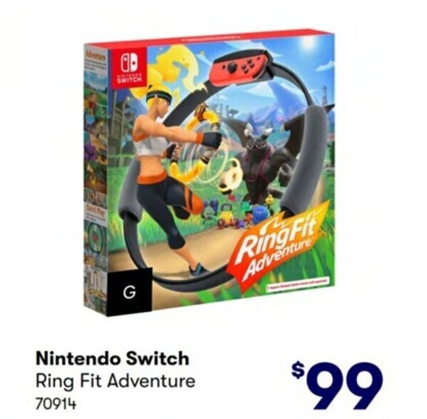 Nintendo Switch Ring Fit Adventure offer at Costco
