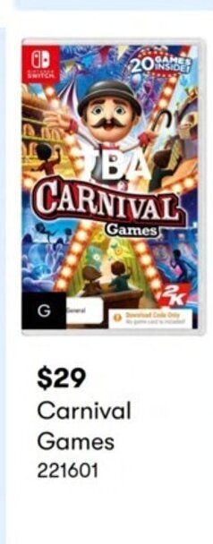 Costco Carnival Games offer