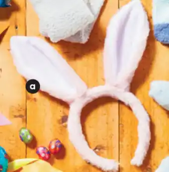 Coles Plush Bunny ears offer