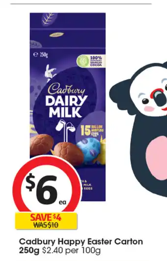Cadbury Happy Easter Carton 250g