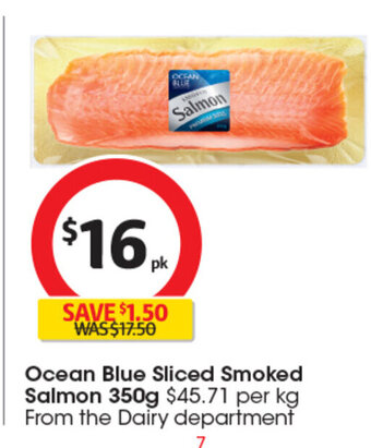 Ocean Blue Sliced Smoked Salmon 350g
