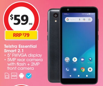 Coles Telstra Essential Smart 2.1 offer
