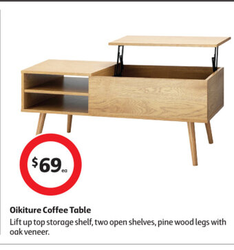 Coles Oikiture Coffee Table offer
