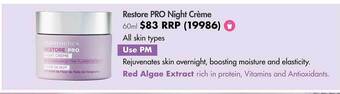 Restore pro night crème