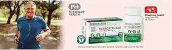National Pharmacies Pharmacy health paraosteo 665 96 tablets offer