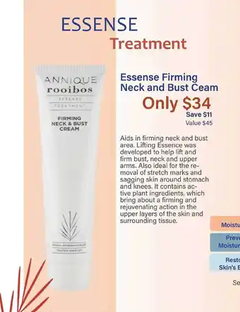Essence firming neck and bust cream